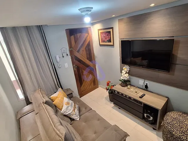 Apartamento com 47m² 2 quartos e 1 banheiro, à venda, no bairro Conjunto Habitacional Juscelino Kubitschek em São Paulo