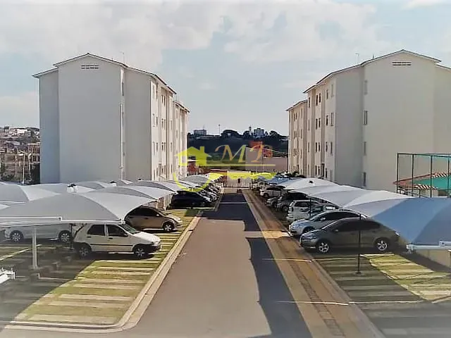 Apartamento com 49m² 2 quartos e 1 banheiro, à venda, no bairro Residencial Anauá em Hortolândia