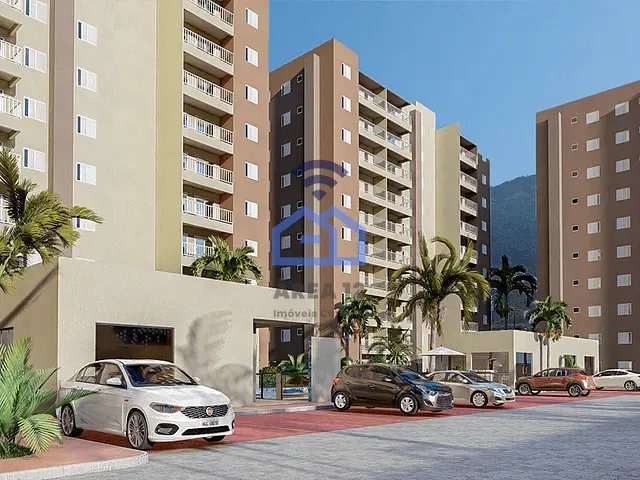 Apartamento com 96m² 2 quartos e 1 banheiro, à venda, no bairro Indaiá em Caraguatatuba
