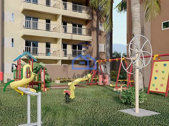 Apartamento com 96m² 2 quartos e 1 banheiro, à venda, no bairro Indaiá em Caraguatatuba