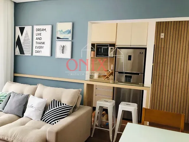Apartamento com 49m² 1 quarto e 1 banheiro, à venda, no bairro Vila Mogilar em Mogi das Cruzes