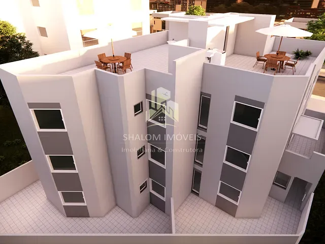 Apartamento com 68m² 3 quartos e 1 banheiro, à venda, no bairro Parque Xangri-Lá em Contagem