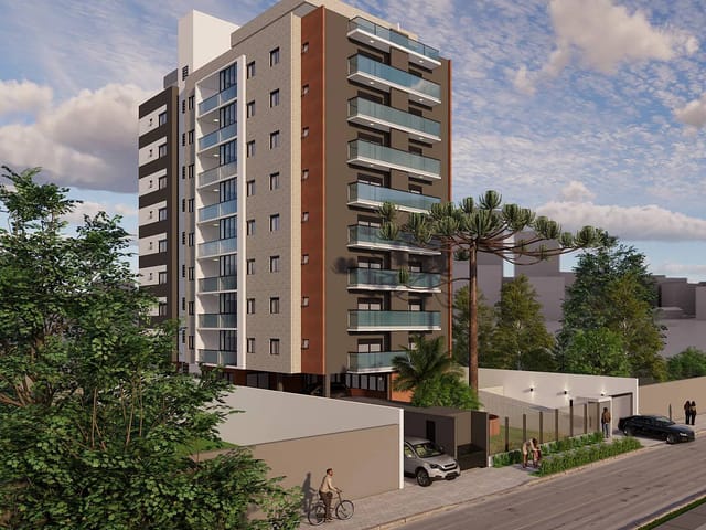 Apartamento com 200m² 3 quartos e 2 banheiros, à venda, no bairro Alto da Rua XV em Curitiba
