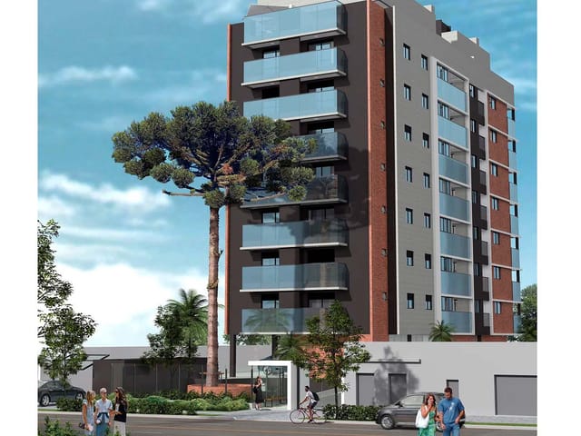 Apartamento com 200m² 3 quartos e 2 banheiros, à venda, no bairro Alto da Rua XV em Curitiba