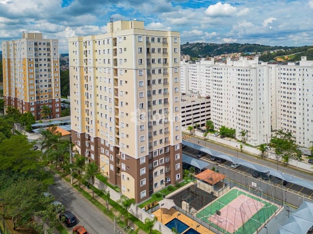 Apartamento com 59m² 2 quartos e 1 banheiro, para alugar, no bairro Portais (Polvilho) em Cajamar