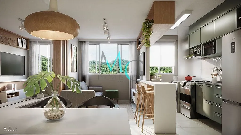 Apartamento, 2 quartos, 43 m² - Foto 3