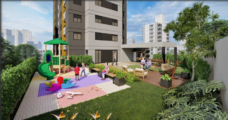 Perspectiva do Apartamento - Apartamento na Vila Prudente , 2 dormitótios , 35m² | Petrucci Administracao De Imoveis Ltda