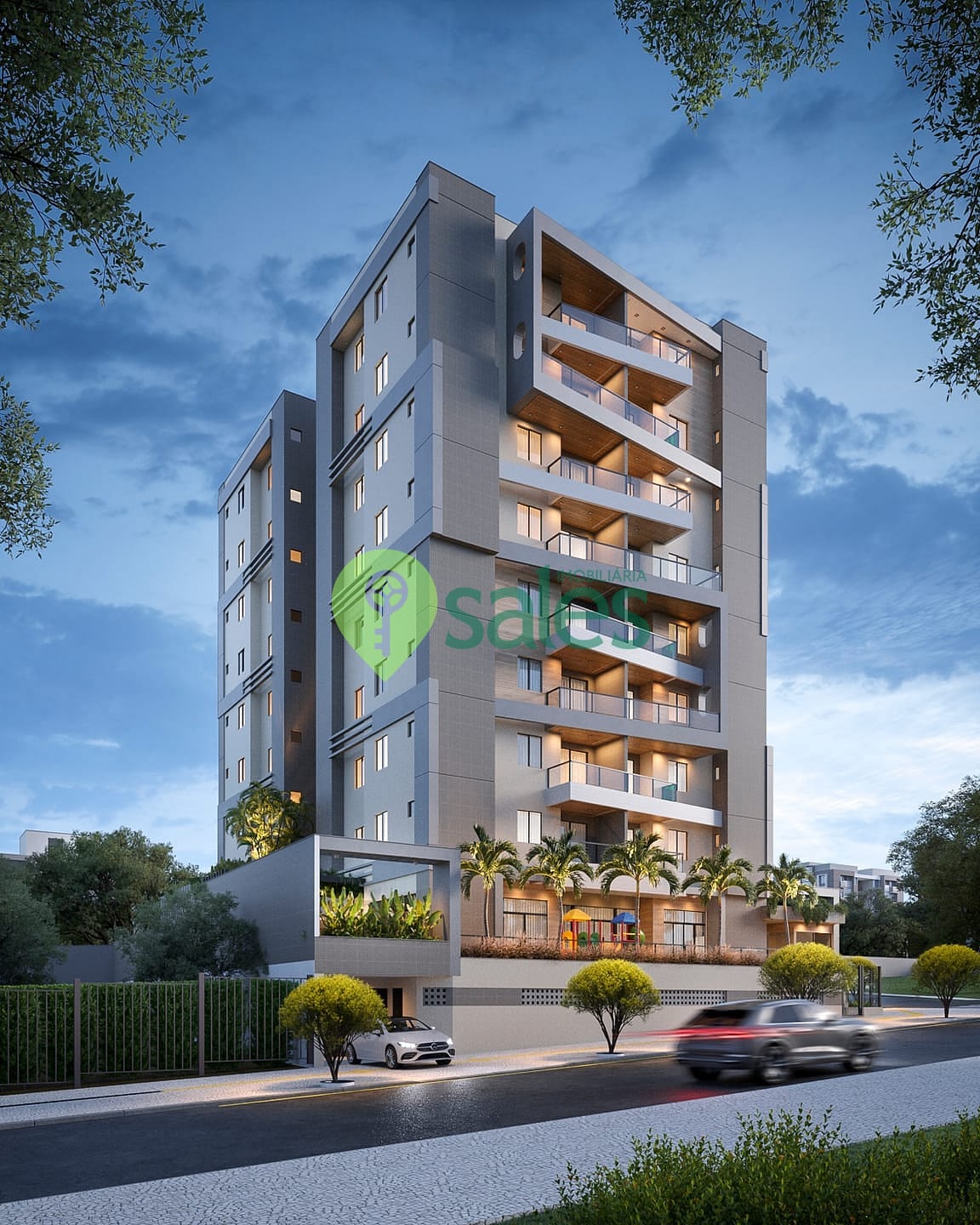 Apartamento à venda com 3 quartos, 95m² - Foto 1