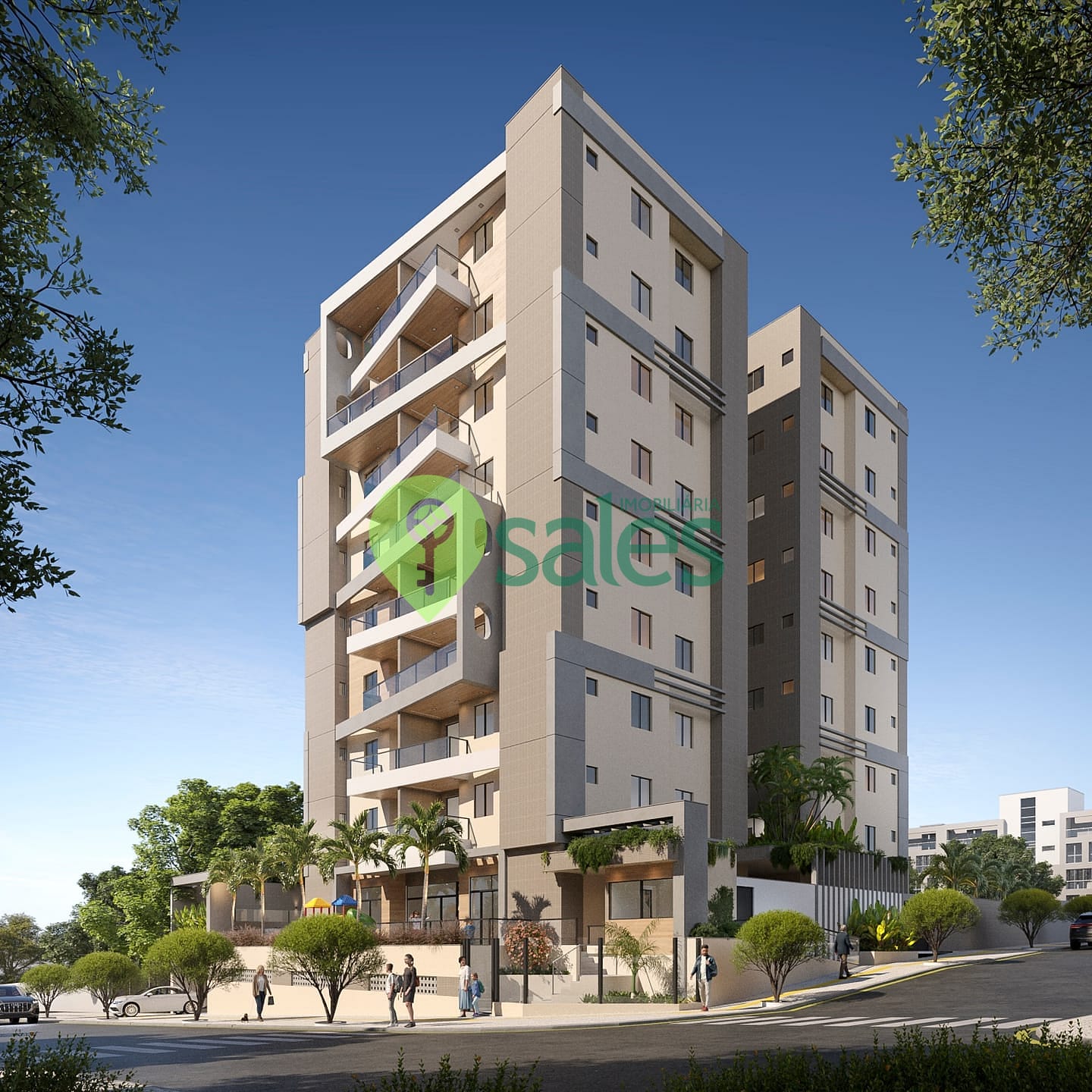 Apartamento à venda com 3 quartos, 95m² - Foto 2