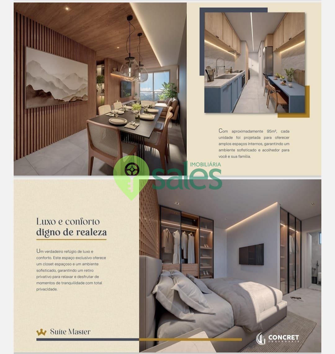 Apartamento à venda com 3 quartos, 95m² - Foto 5