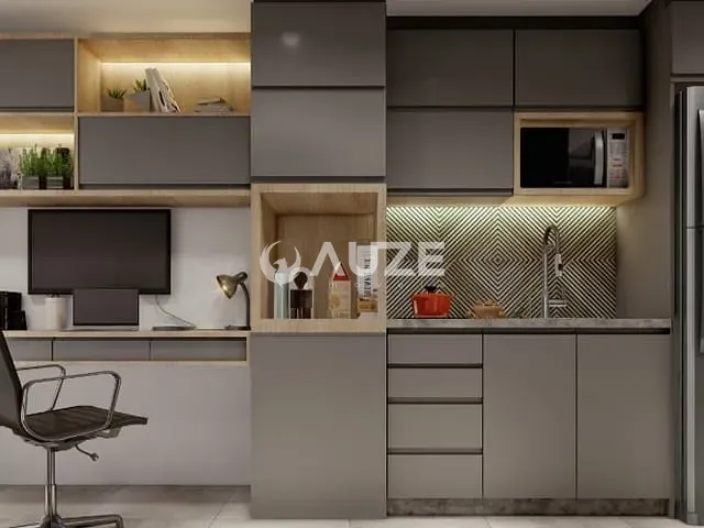 Apartamento com 30m² 1 quarto e 1 banheiro, à venda, no bairro Cajuru em Curitiba