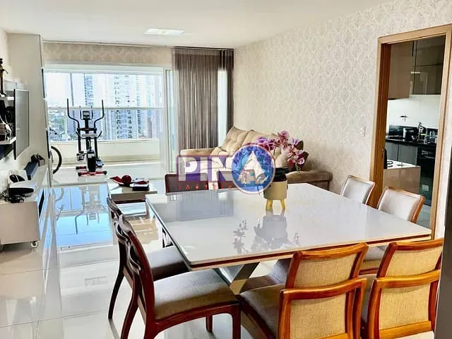 Apartamento com 154m² 3 quartos e 5 banheiros, à venda, no bairro Setor Bueno em Goiânia