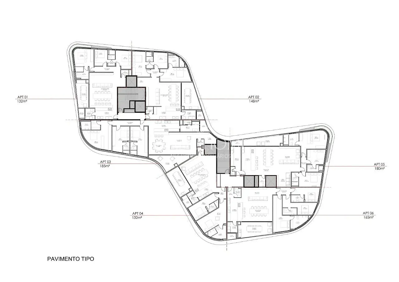 Apartamento, 1 quarto, 134 m² - Foto 19