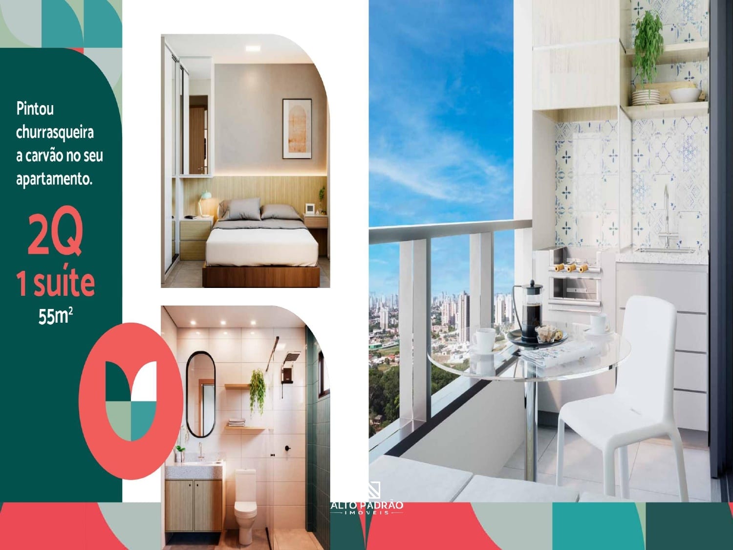 Apartamento à venda com 2 quartos, 55m² - Foto 5
