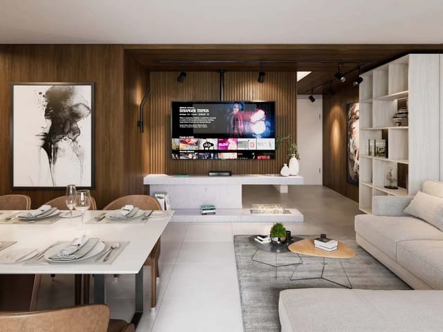 Apartamento 2 quartos e 3 banheiros, à venda, no bairro Água Verde em Curitiba