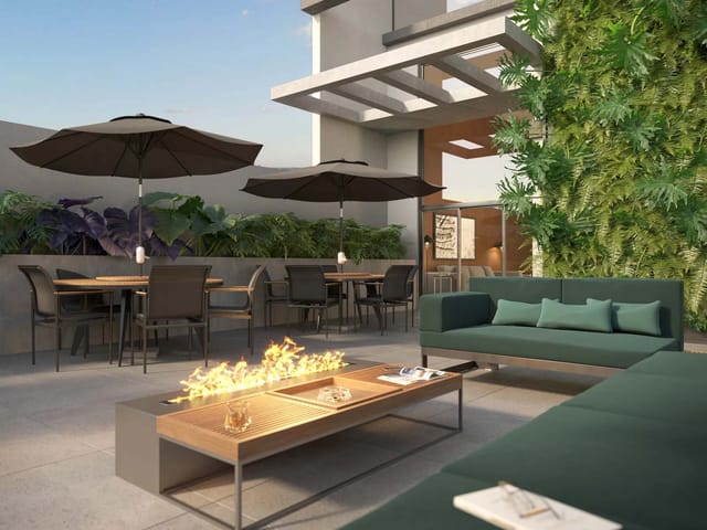 Apartamento 2 quartos e 3 banheiros, à venda, no bairro Água Verde em Curitiba