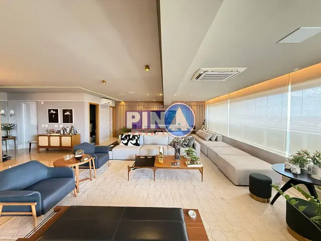 Apartamento com 264m² 4 quartos e 6 banheiros, à venda, no bairro Setor Oeste em Goiânia