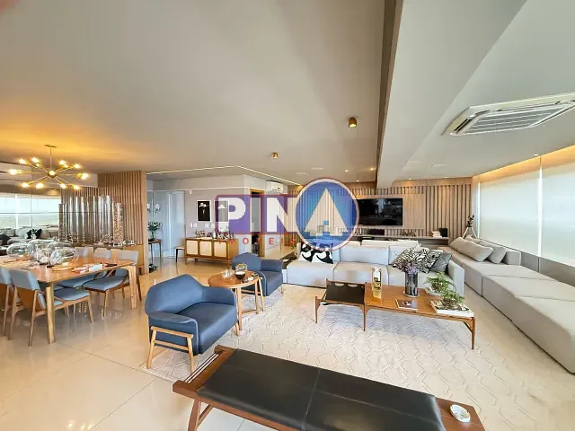 Apartamento com 264m² 4 quartos e 6 banheiros, à venda, no bairro Setor Oeste em Goiânia