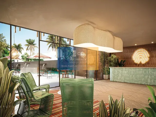 Apartamento 1 quarto e 1 banheiro, à venda, no bairro Praia de Tamandaré em Tamandaré
