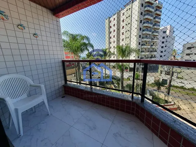 Apartamento com 120m² 3 quartos e 2 banheiros, para alugar, no bairro Martim de Sá em Caraguatatuba