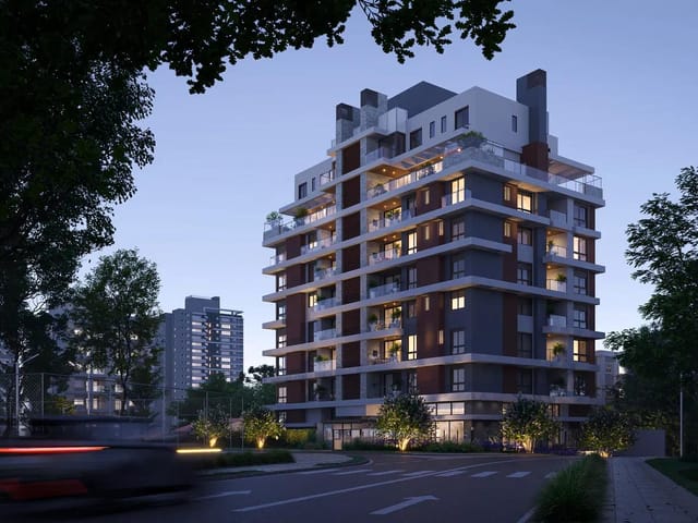 Apartamento com 126m² 3 quartos e 4 banheiros, à venda, no bairro Vila Izabel em Curitiba