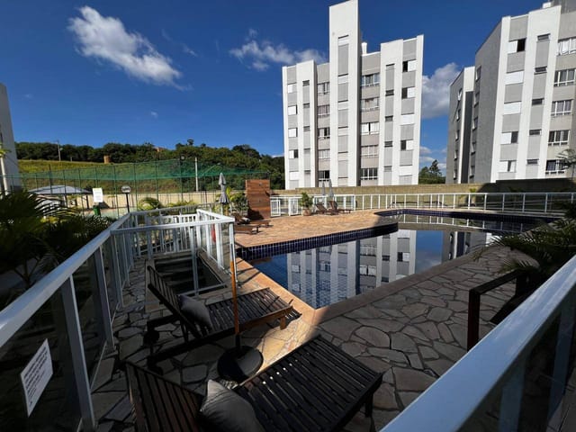 Apartamento 2 quartos e 1 banheiro, para alugar, no bairro São João em Pouso Alegre
