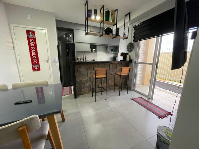 Apartamento 2 quartos e 1 banheiro, à venda, no bairro Jardim Magalhães em São João da Boa Vista