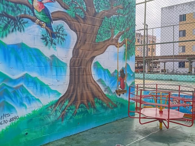 Apartamento com 52m² 2 quartos e 1 banheiro, para alugar, no bairro Rosa Maria em São Cristóvão