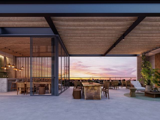 Apartamento com 51m² 1 quarto e 1 banheiro, à venda, no bairro Carandá Bosque em Campo Grande