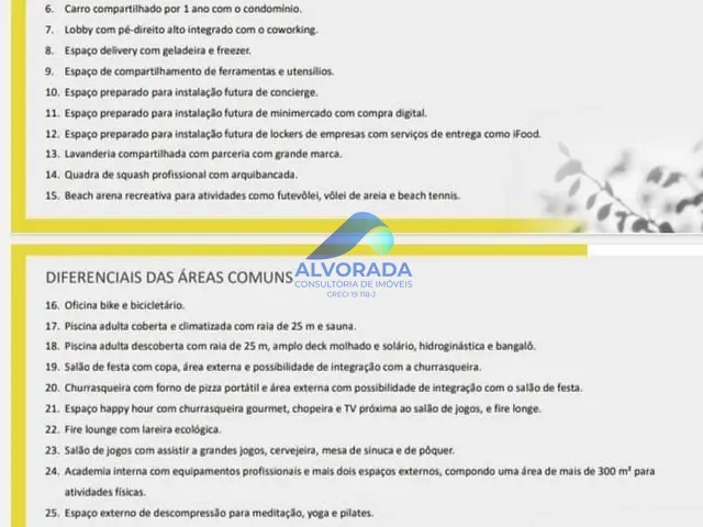 Apartamento com 59m² 2 quartos e 3 banheiros, à venda, no bairro Jardim Esplanada II em São José dos Campos