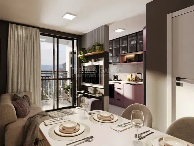 Apartamento com 56m² 3 quartos e 2 banheiros, à venda, no bairro Prado Velho em Curitiba