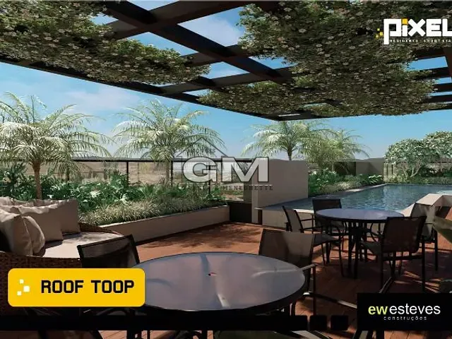 Apartamento com 34m² 1 quarto e 1 banheiro, à venda, no bairro Vila Monte Alegre em Ribeirão Preto