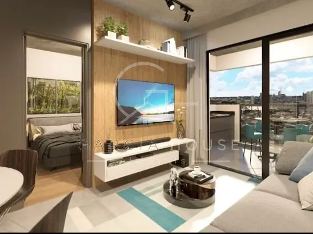 Apartamento com 34m² 1 quarto e 1 banheiro, à venda, no bairro Vila Monte Alegre em Ribeirão Preto