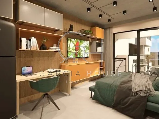 Apartamento com 34m² 1 quarto e 1 banheiro, à venda, no bairro Vila Monte Alegre em Ribeirão Preto