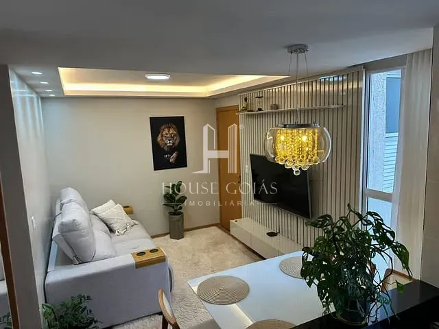 Apartamento 2 quartos e 1 banheiro, à venda, no bairro Residencial Monte Carlo em Goiânia