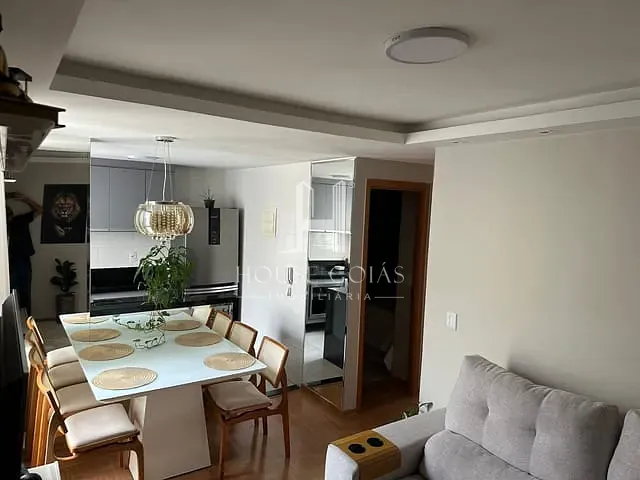 Apartamento 2 quartos e 1 banheiro, à venda, no bairro Residencial Monte Carlo em Goiânia