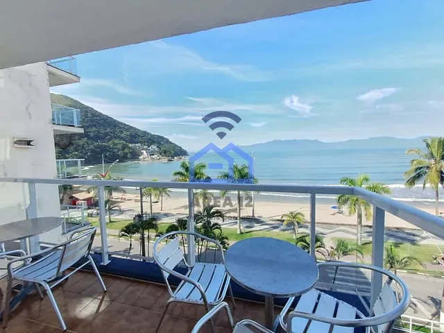 Apartamento com 127m² 3 quartos e 3 banheiros, à venda, no bairro Martim de Sá em Caraguatatuba
