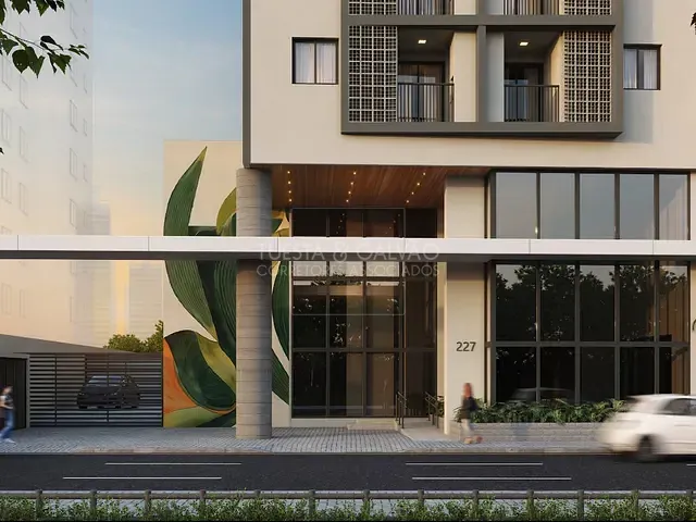 Apartamento com 44m² 2 quartos e 2 banheiros, à venda, no bairro Centro em Curitiba