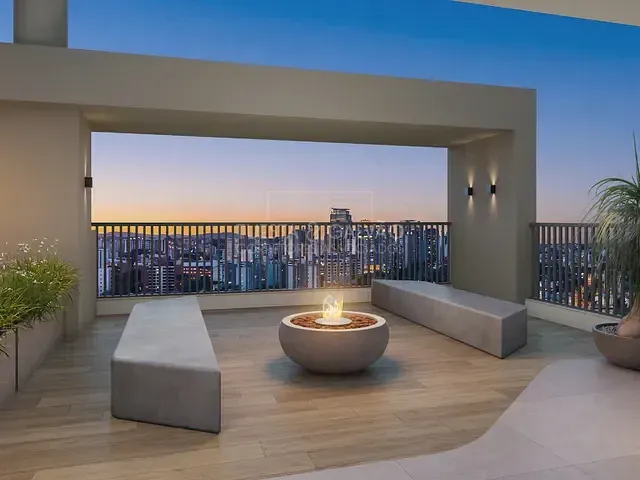 Apartamento com 44m² 2 quartos e 2 banheiros, à venda, no bairro Centro em Curitiba