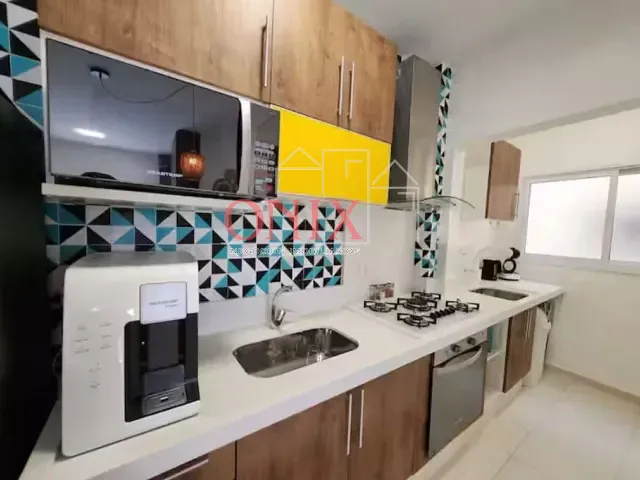 Apartamento com 60m² 2 quartos e 1 banheiro, à venda, no bairro Jardim Indaiá em Bertioga