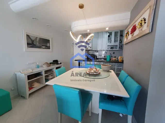 Apartamento com 120m² 3 quartos e 2 banheiros, à venda, no bairro Martim de Sá em Caraguatatuba