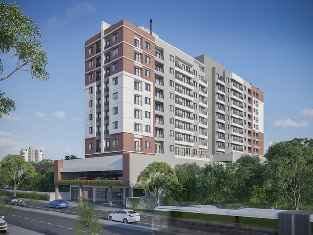 Apartamento com 73m² 2 quartos e 2 banheiros, à venda, no bairro Santa Cândida em Curitiba