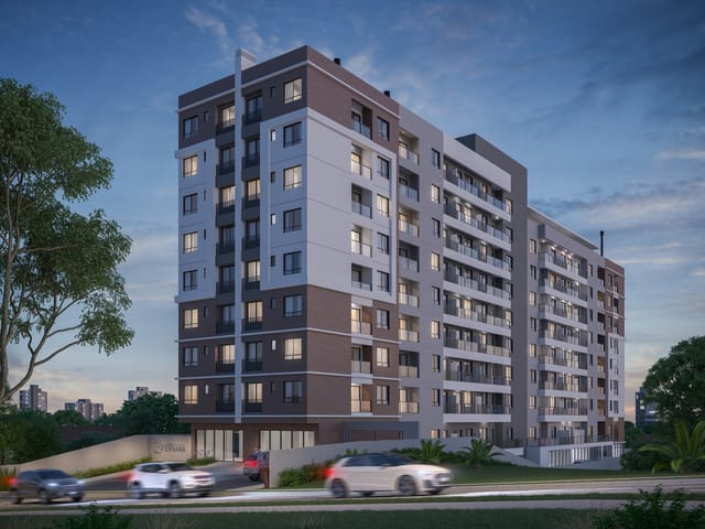 Apartamento com 73m² 2 quartos e 2 banheiros, à venda, no bairro Santa Cândida em Curitiba