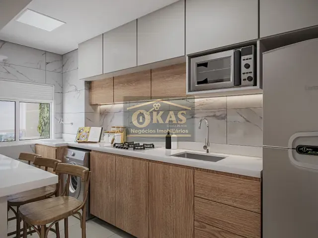 Apartamento 2 quartos e 2 banheiros, à venda, no bairro Jardim Imperador em Suzano