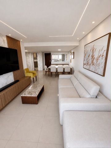Foto do Apartamento - Apartamento alto padrão 
, 4 suítes, frente mar, nascente total e condomínio completo na Cidade Nova, em Ilhéus.
 | MINHA PRAIA IMÓVEIS