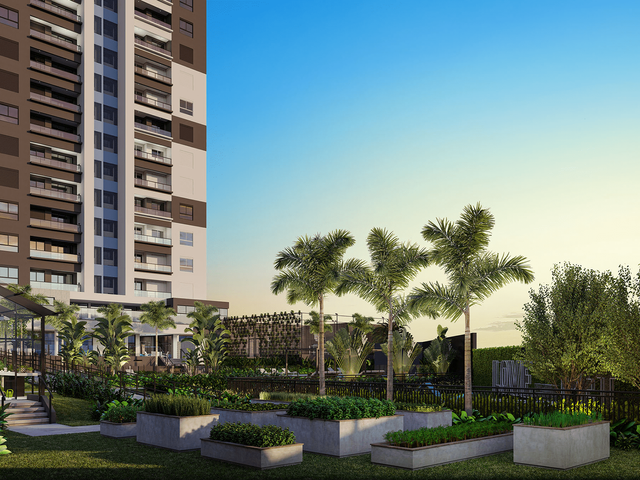 Apartamento com 79m² 2 quartos e 2 banheiros, à venda, no bairro Mata do Jacinto em Campo Grande