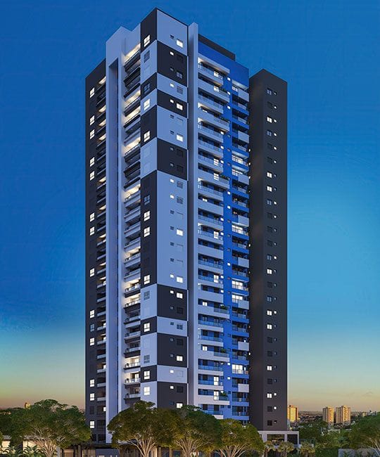 Apartamento com 79m² 2 quartos e 2 banheiros, à venda, no bairro Mata do Jacinto em Campo Grande