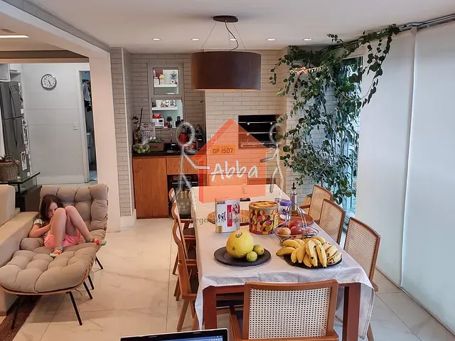 Apartamento com 196m² 3 quartos e 3 banheiros, à venda, no bairro Jardim Caravelas em São Paulo