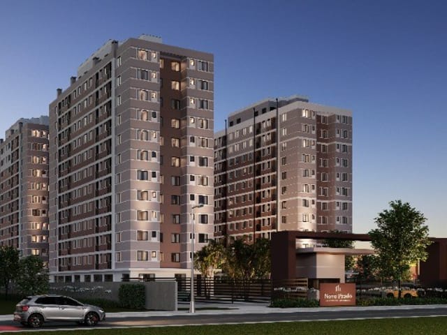 Apartamento com 56m² 3 quartos e 2 banheiros, à venda, no bairro Prado Velho em Curitiba