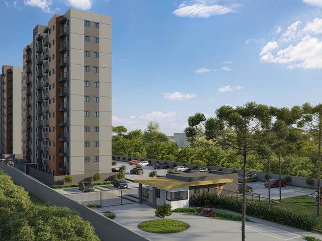 Apartamento com 34m² 2 quartos e 1 banheiro, à venda, no bairro Prado Velho em Curitiba
